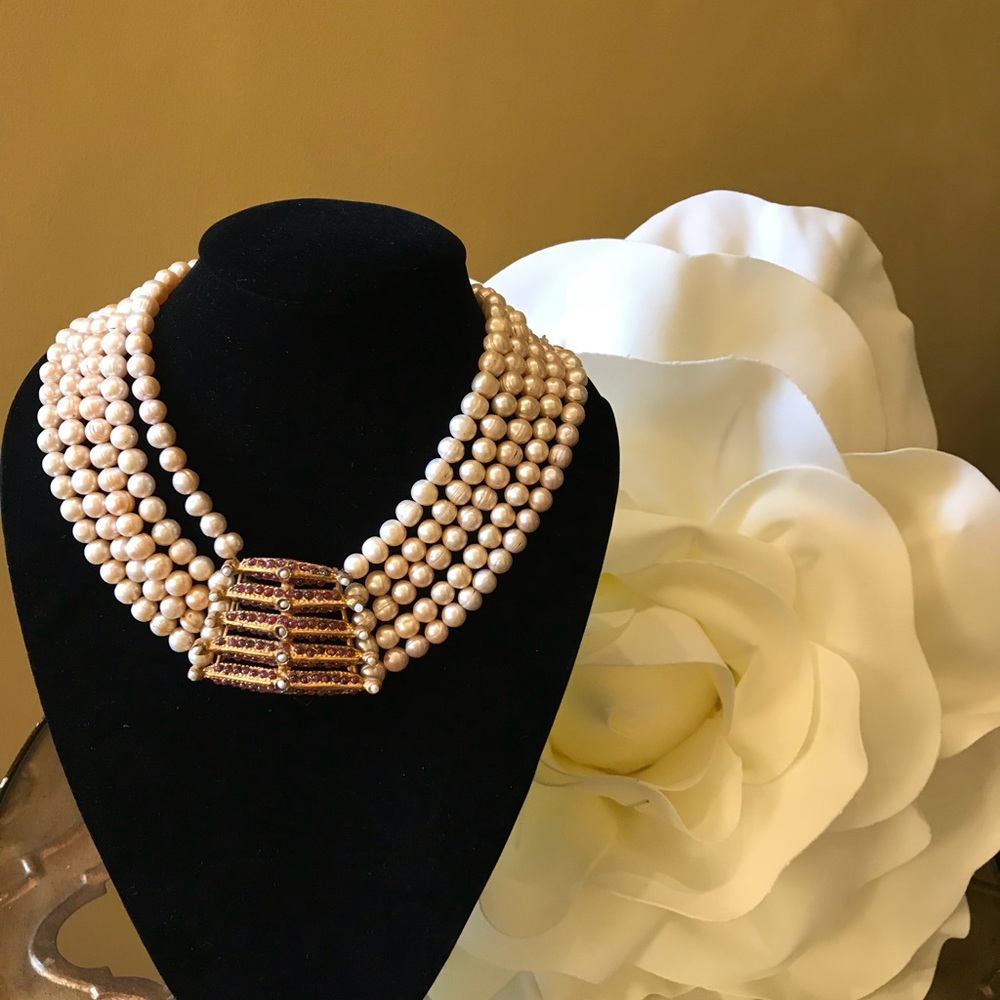 Pearl necklaces